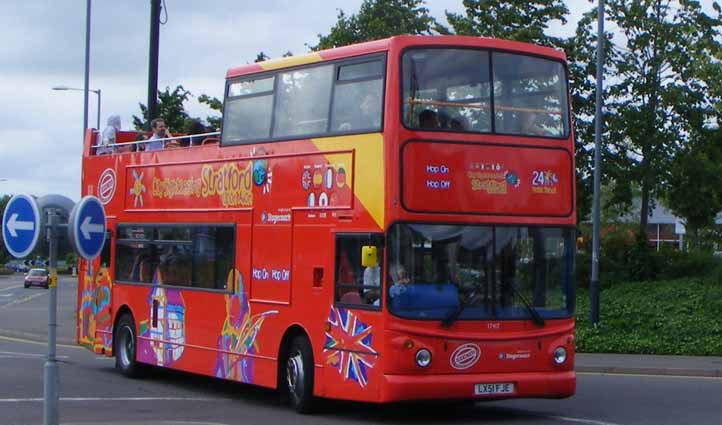 Stagecoach Midlands City Sightseeing Dennis Trident Alexander ALX400 17417